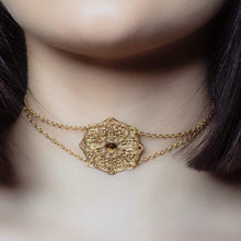 Load image into Gallery viewer, Mandala Choker Necklace - Lucy Ashton Jewellery
