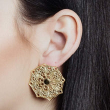 Load image into Gallery viewer, Mandala Stud Earrings - Lucy Ashton Jewellery
