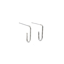 Load image into Gallery viewer, Link Earrings Sterling Silver - Lucy Ashton Jewellery

