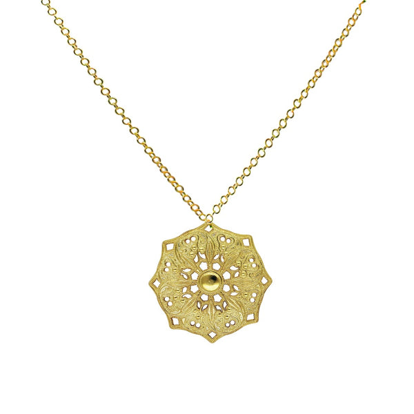 Mandala Necklace - Lucy Ashton Jewellery