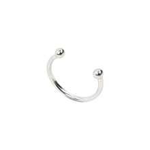 Load image into Gallery viewer, Crescent Ring Sterling Silver - Lucy Ashton Jewellery
