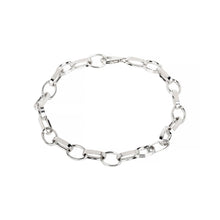 Load image into Gallery viewer, oval link chain bracelet sterling silver-Lucy Ashton Jewellery
