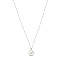 Load image into Gallery viewer, Personalised Single Initial Necklace Sterling Silver - Lucy Ashton Jewellery
