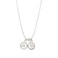 Load image into Gallery viewer, personalised initials necklace sterling silver-lucy ashton jewellery
