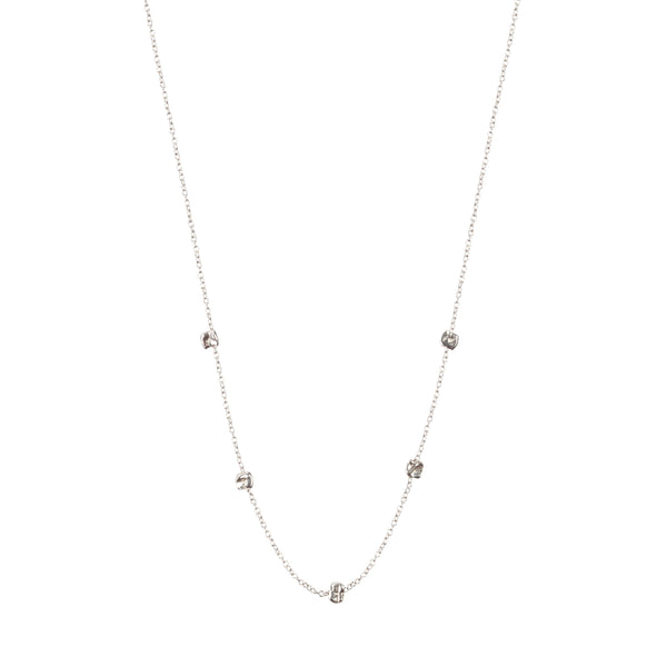 Satellite Chain Necklace Sterling Silver - Lucy Ashton Jewellery