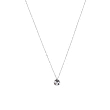 Load image into Gallery viewer, Small Hammered Medal Necklace Sterling Silver - Lucy Ashton Jewellery

