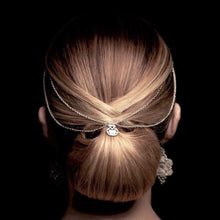 Load image into Gallery viewer, Filigree Chain Hair Crown - Lucy Ashton Jewellery
