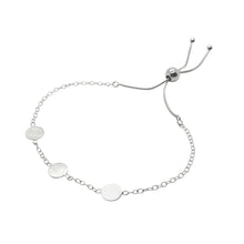 Load image into Gallery viewer, Lucy Ashton handmade sterling silver jewellery-basic dot bracelet sterling silver
