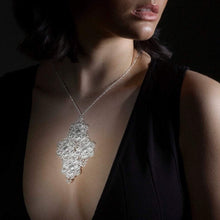 Load image into Gallery viewer, Large Filigree Necklace - Lucy Ashton Jewellery
