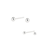 Load image into Gallery viewer, tiny dot stud earrings sterling silver-Lucy Ashton Jewellery
