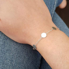 Load image into Gallery viewer, Basic Dot Bracelet Sterling Silver - Lucy Ashton Jewellery
